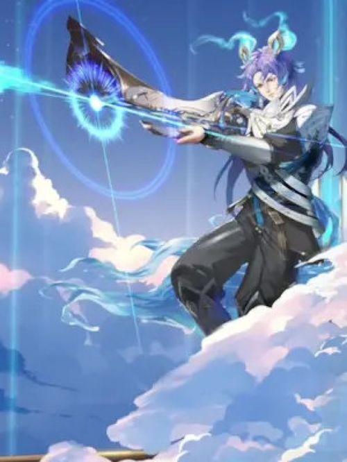 守约最新皮肤爆料图片,光影交错，神秘莫测